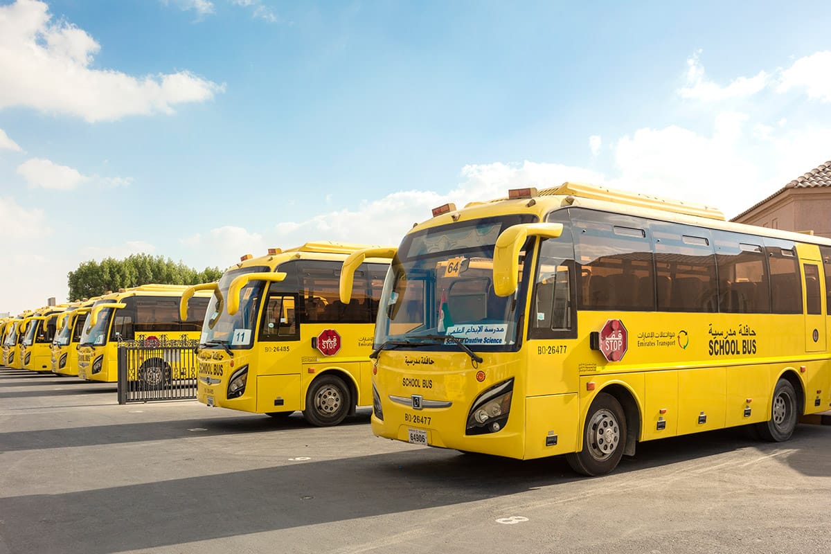 School Transport Services Dubai - Top School Transport Company