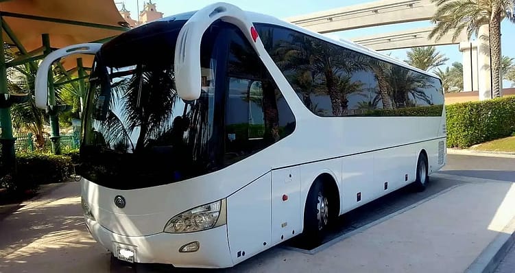 50 seats luxury bus rent Dubai 1