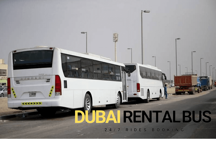 Dubai rent a bus with driver